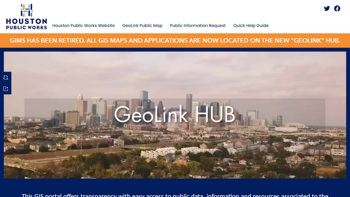 COH GIMS Portal - Houston